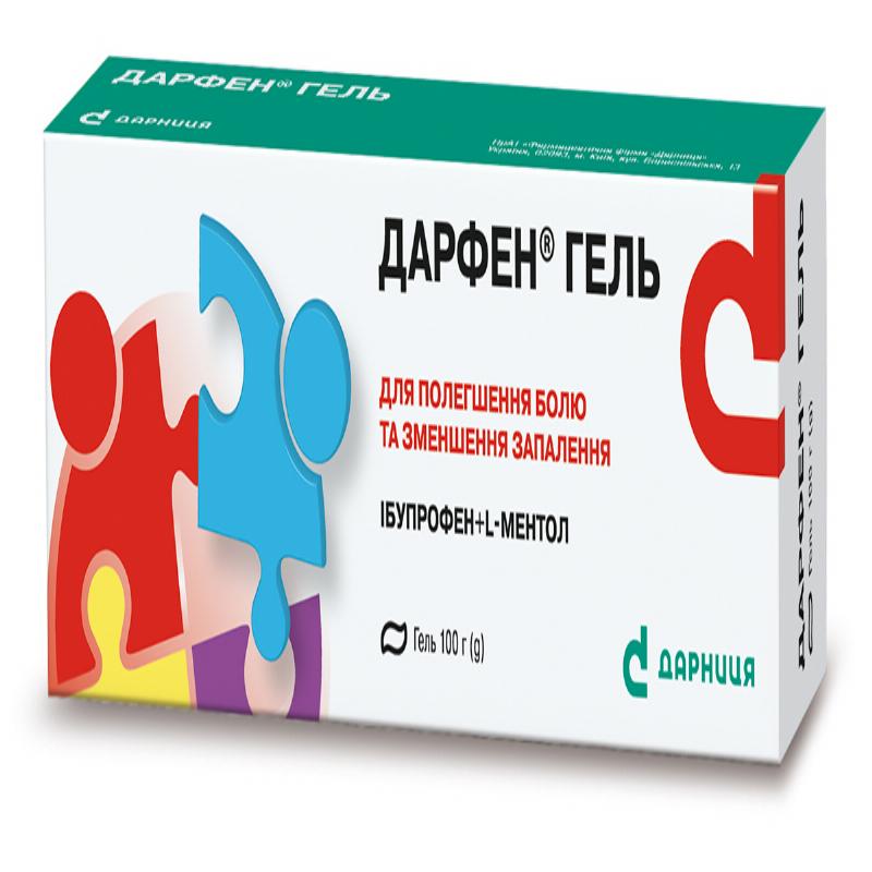 ДАРФЕН® ГЕЛЬ, гель (100 г в тубі №1)